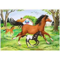 Ravensburger - World Of Horses - 2x24 Pieces - Puzzles