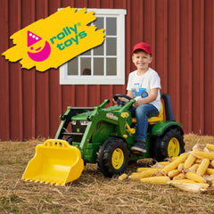Rolly Toys - Rollyx-Trac Premium John Deere 8400R Excavateur Jouets de Conduite