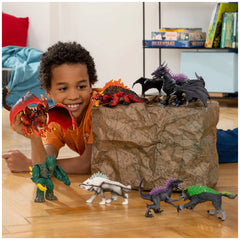 Schleich - Créatures Eldrador - Loup de Granite - Figurines d'Action et de Jouets - 70153