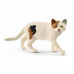 Schleich - Farm World - Chat à Poil Court Américain - Figurines d'Action et de Jouets - 13894