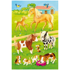 SCHMIDT SPIELE - Mes amis de la ferme 3x24 pièces - Puzzles