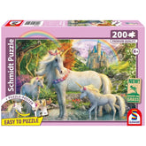 SCHMIDT SPIELE - Unicorn mare with two foals 200 Pcs Children’s puzzles - Puzzles