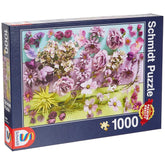 Schmidt Spiele - Fleurs Violettes 1000 Pcs - Puzzles