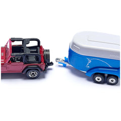 Siku - Jeep with horse trailer - Play Vehicles