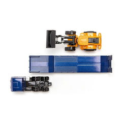 Siku - MAN truck with low loader and JCB wheel loader - Play Vehicles