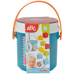 Simba - Seau de tri coloré ABC - Jouets d'activité pour bébé