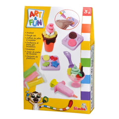 Simba - Art & Fun Small Modelling Clay Set - Clay & Modeling Dough