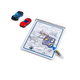 Simba - Livre de coloriage à eau Art & Fun Cars - Loisirs créatifs