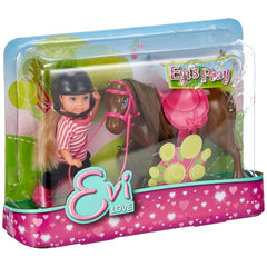 Simba - Evi LOVE avec Poney - Poupées, ensembles de jeu et figurines