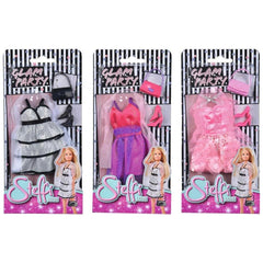 Simba - Steffi LOVE Ensemble de Robe de Fête Glamour - Poupées, Ensembles de Jeu et Figurines