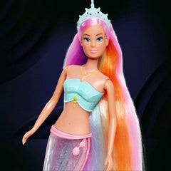 SIMBA - Steffi Love Sirène Arc-en-Ciel Magique - Poupées Sets de Jeu Figurines