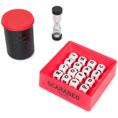 Spin Master - Set de jeu de société Scarabeo Shake - Édition italienne