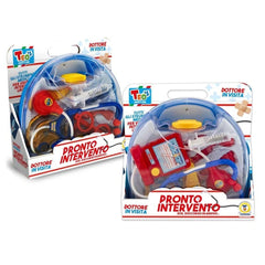 Teorema - Teos-Doctor-Pronto-Intervento-Case-D'urgence-Trousse-De-Secours-Pretend-Professions-Jeux-De-Rôle