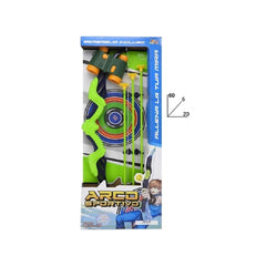 Toys Garden - Sport Archery Set with Target and Binoculars - Toy Playsets