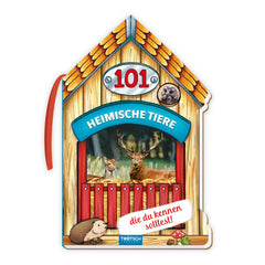 TROTSCH - Wissensbuch 101 Heimische Tiere Books - German Edition