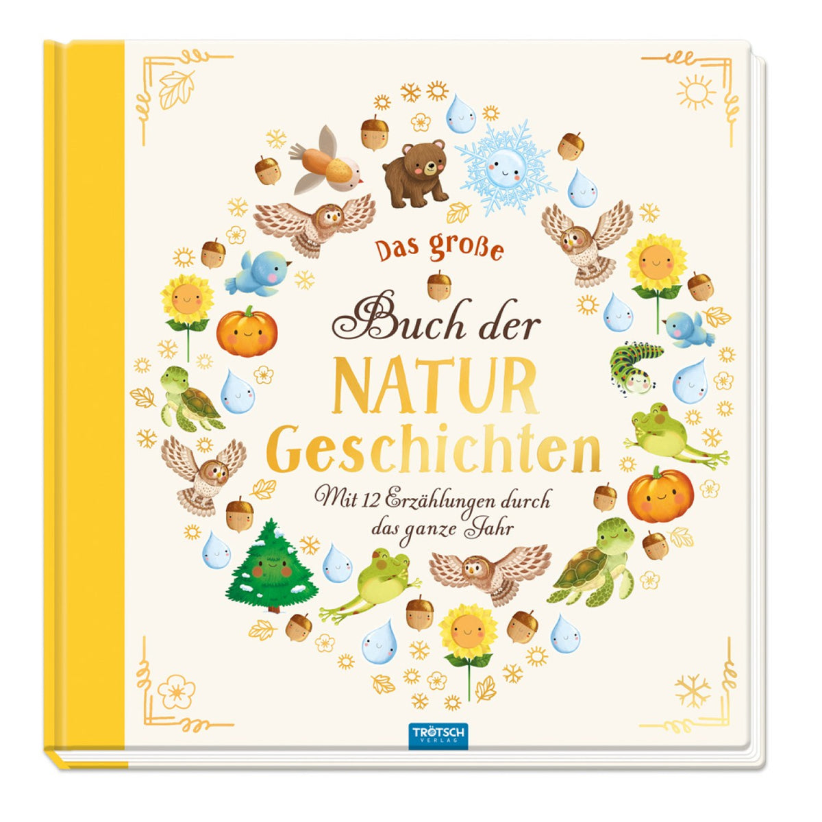 Trötsch Verlag - Livres - Le grand livre des histoires de la nature - 3 Ans+