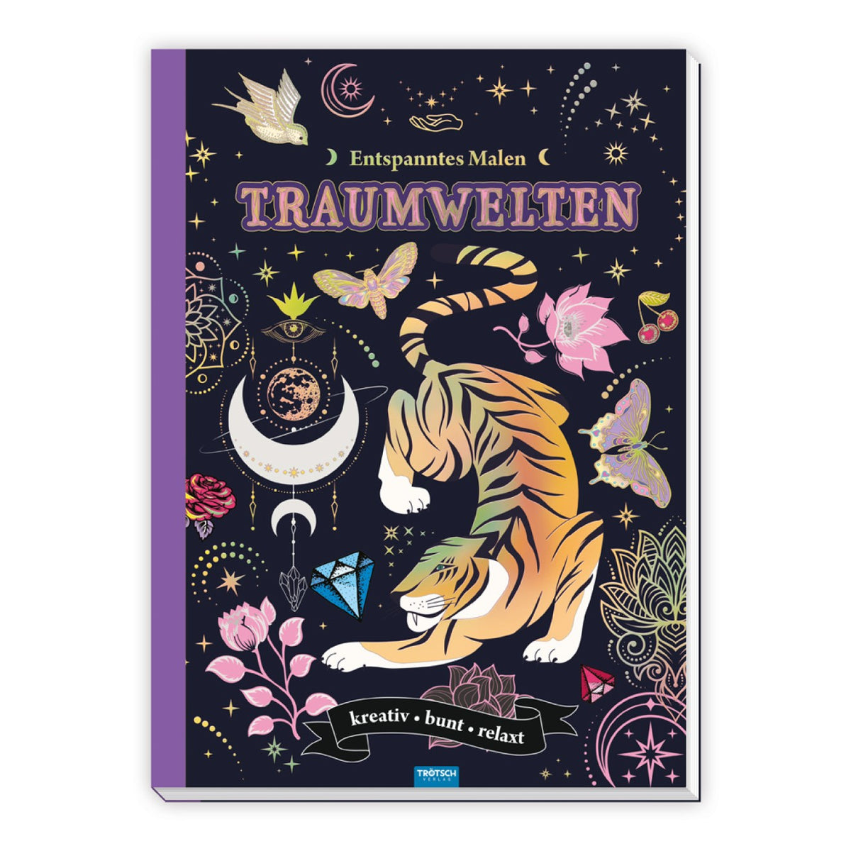 Trötsch Verlag - Livres - Livre de coloriage Traumwelten 6 Ans+ - Détente