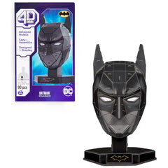 Kit de construction de modèle de puzzle 3D 4D Build DC Batman Masque 90 pièces