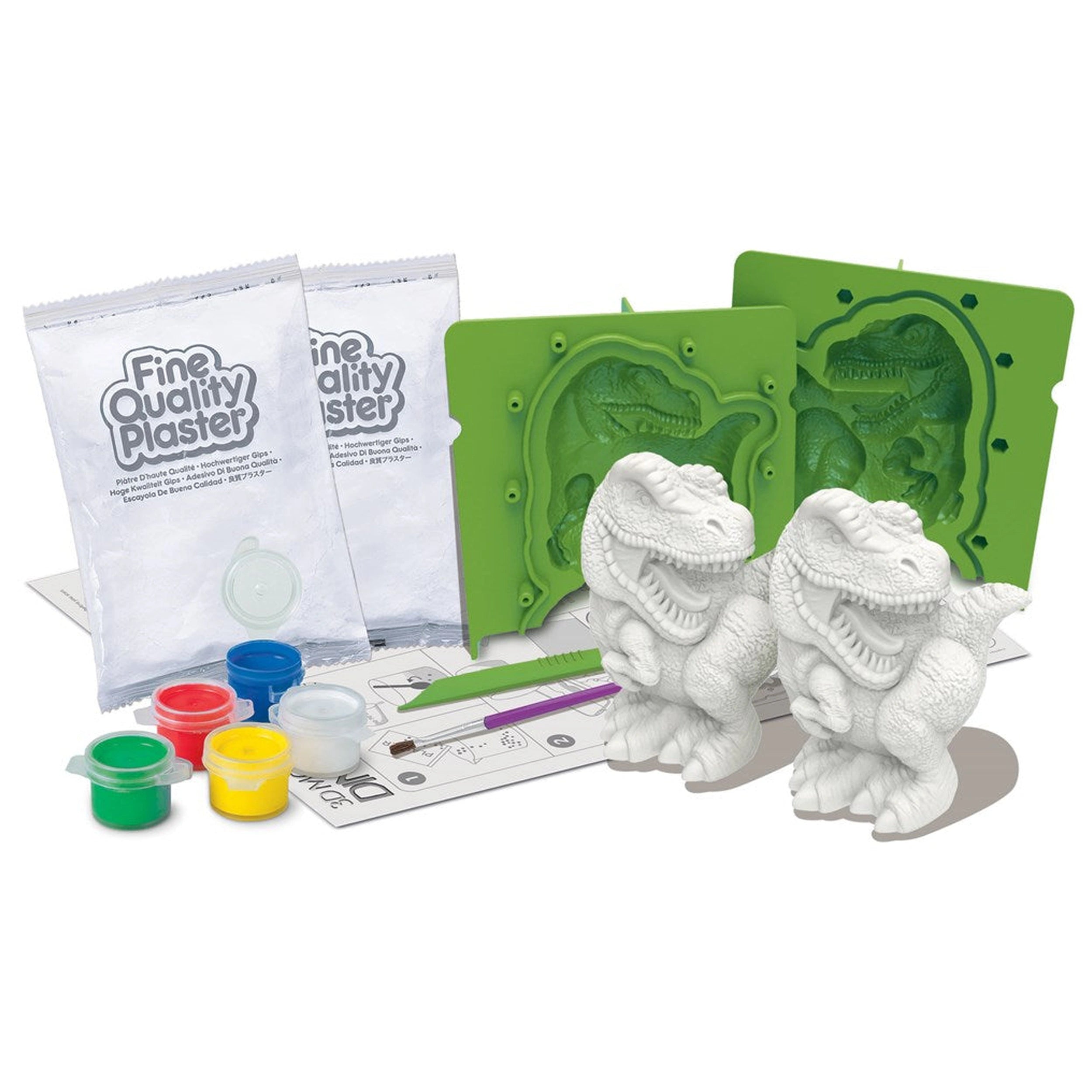 4M - Moulage et Peinture 3D de Dinosaures - Arts et Loisirs