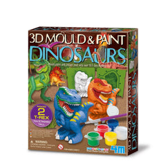 4M - Moulage et Peinture 3D de Dinosaures - Arts et Loisirs