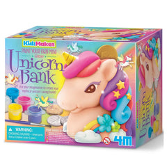 4M - Tirelire Licorne Pailletée - Arts & Crafts - 8+ - Amusement Créatif - 4M04778