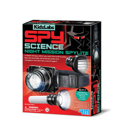 4M - KidzLabs Mission Nocturne de Spy Science Spylite - Ensembles de Jeux