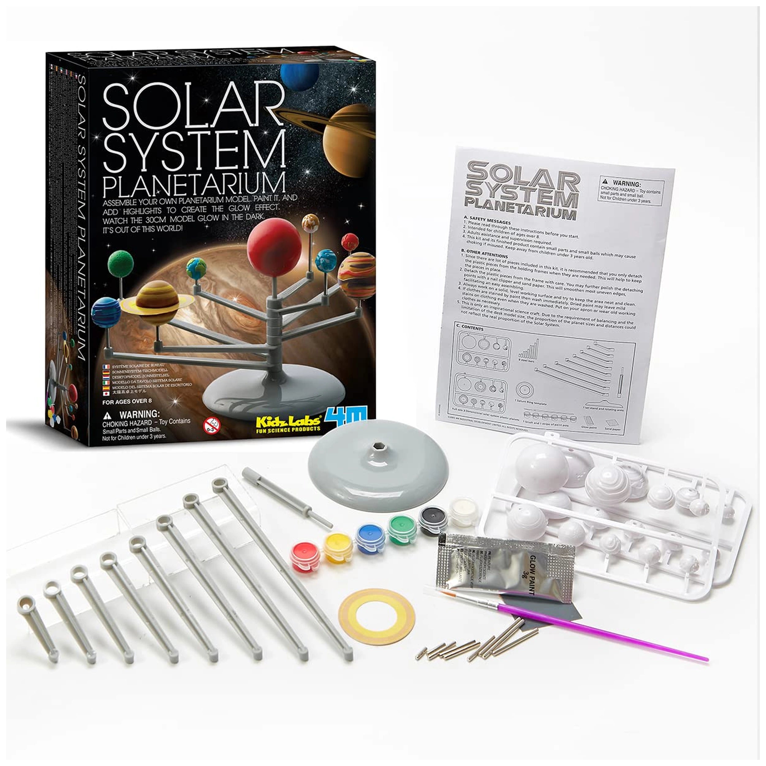 4M - KidzLabs Système Planétarium - Jouets Éducatifs