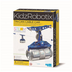 4M - KidzRobotix Tin Can Cable Car STEM Educational