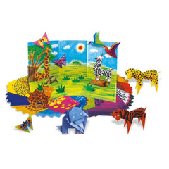 4M - Petits Animaux de Zoo en Origami - Loisirs Créatifs