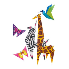 4M - Petits Animaux de Zoo en Origami - Loisirs Créatifs
