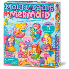 4M - Aimants Sirène à Modeler et Peindre - Loisirs Créatifs