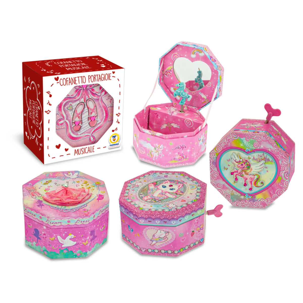 Teorema - Musical Hexagonal Jewellery Box - Collectibles