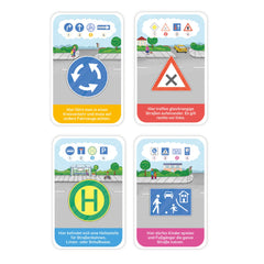 Trötsch Verlag - Card Games - Lernquartett Verkehrszeichen - Road Safety - 3+ Years