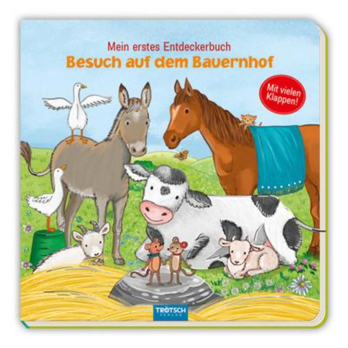 TROTSCH - Petits amis des animaux Mon premier livre d'exploration Visite à la ferme Livres - Édition allemande