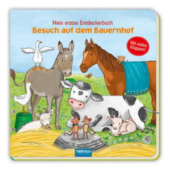 TROTSCH - Petits amis des animaux Mon premier livre d'exploration Visite à la ferme Livres - Édition allemande