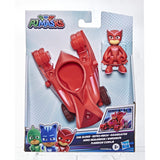 Hasbro - PJ Masks Owlette Deluxe Vehicle, Owl Glider Car with Owlette Action Figure