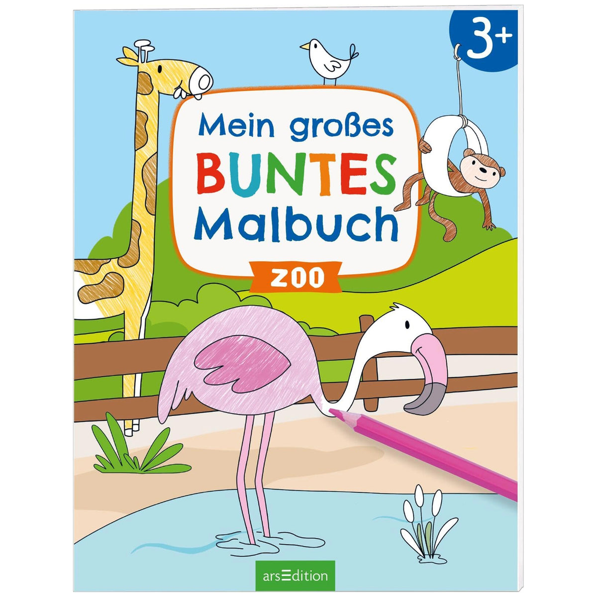ARSEDITION - Mein großes buntes Malbuch - Arts & Crafts - Books - German Edition