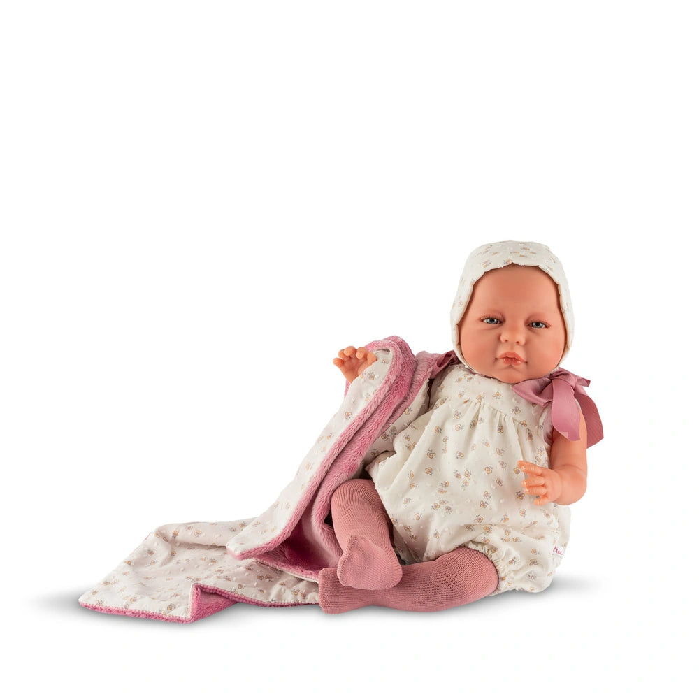 ASI Dolls - Emma Reborn 46cm - Poupée espagnole réaliste - 3+ ans