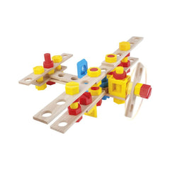 Alexander - Ensemble de construction d'avion en bois Constructor Junior