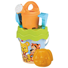 Androni - Seau de Plage Poppy et Amis 17 Cm - Jouets de Plage et de Sable
