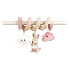 Artesavi - Spirale Bébé avec Carillon Kangourou 32 cm Rose ou Bleu