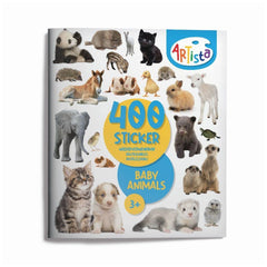 Artista - Sticker Book Animal Babies - Arts & Crafts - Italian Edition