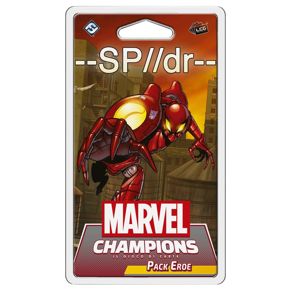 Asmodee - Marvel Champions LCG - Jeux de Cartes - +12 - SP//dr - STR9360 - Édition Italienne
