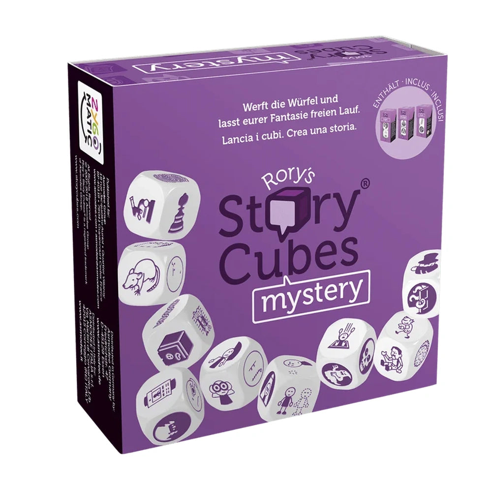 Asmodee - Rory’s Story Cubes Mistery - Board Games - Age +6 - STR8079 - Multi Language Edition