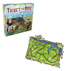 Asmodee - Ticket to Ride - Board Games - Age +8 - STR8504 - Italian Edition