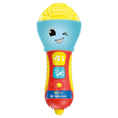 Baby Clementoni - Microphone Bébé Jouets d'Activité Bébé - Édition Italienne