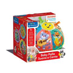 Baby Clementoni - Baby Palla Suona E Canta Baby Activity Toys - Italian Edition