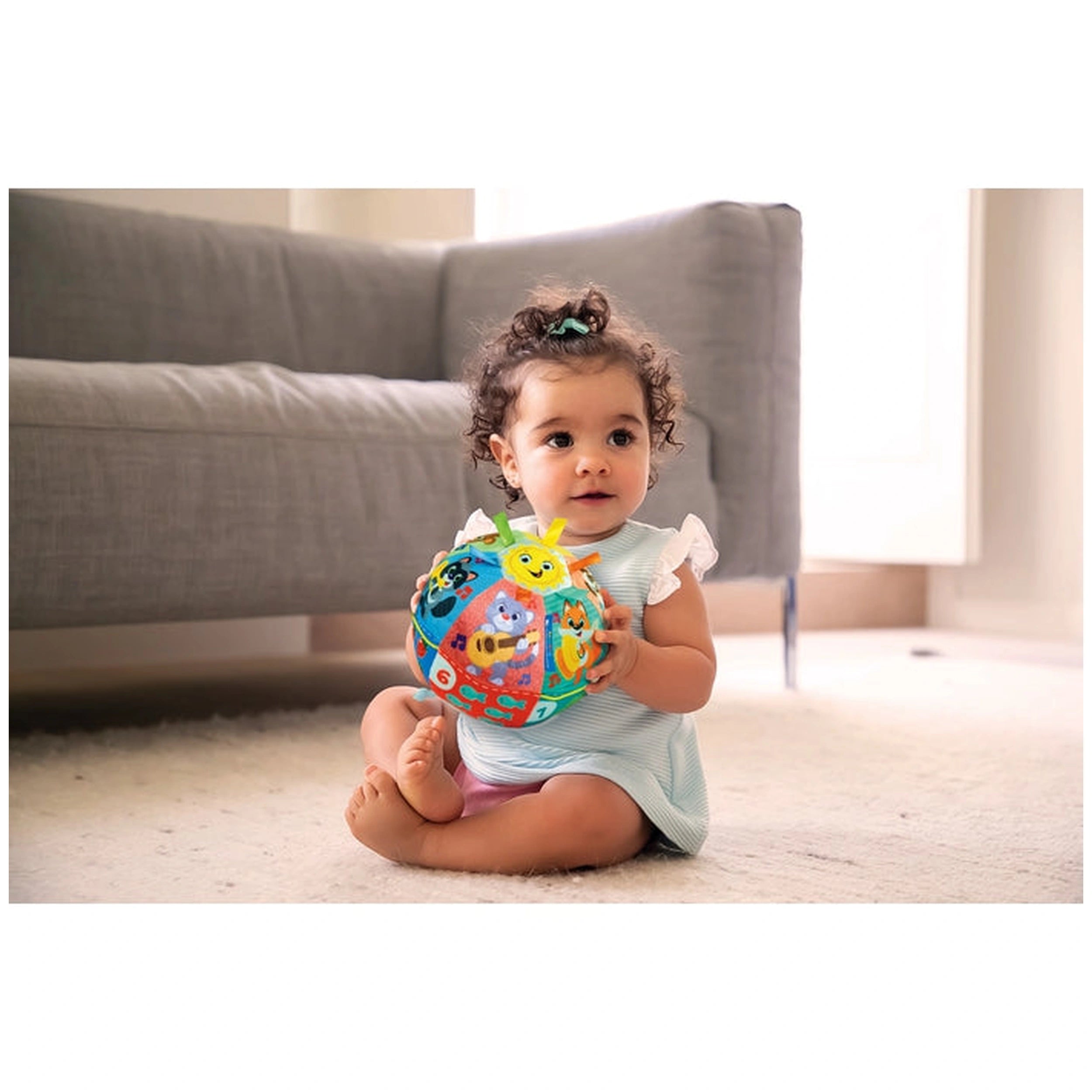 Baby Clementoni - Baby Palla Suona E Canta Baby Activity Toys - Italian Edition