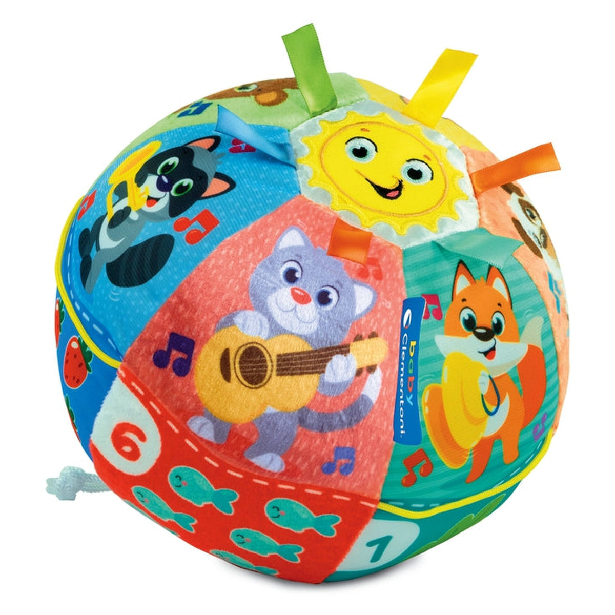 Baby Clementoni - Baby Palla Suona E Canta Baby Activity Toys - Italian Edition