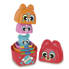 CLEMENTONI - Jeu d'Empilage Bébé - Jouets de Tri & d'Empilage - +18M - Jeu Éducatif - CLM17606